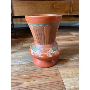 Vintage Mexican Pottery Vase